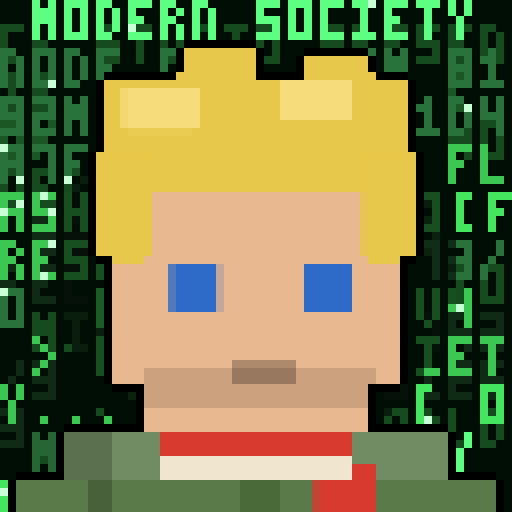 L'icône de l'app MODERN SOCIETY